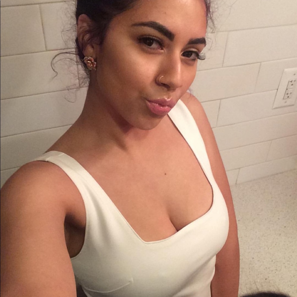 White dress